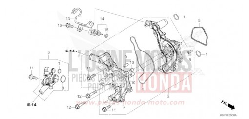 POMPE A EAU SH125ADN de 2022